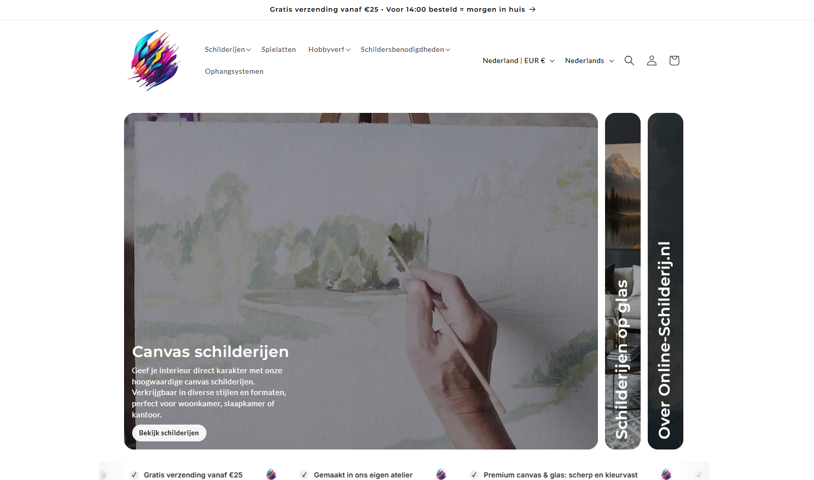 Online-Schilderij